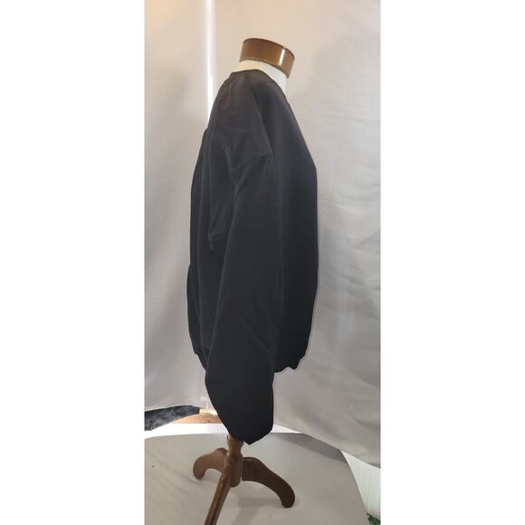 Columbia Mens Large Black Pullover Crew Neck Long Sleeve Wind Breaker Jacket - Picture 5 of 9